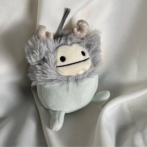 Squishmallows Mini bigfoot ornament 4”